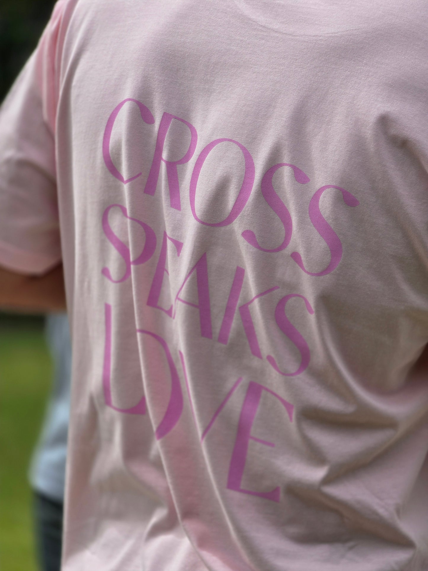 Cross Speaks Love- Cotton Candy Pink