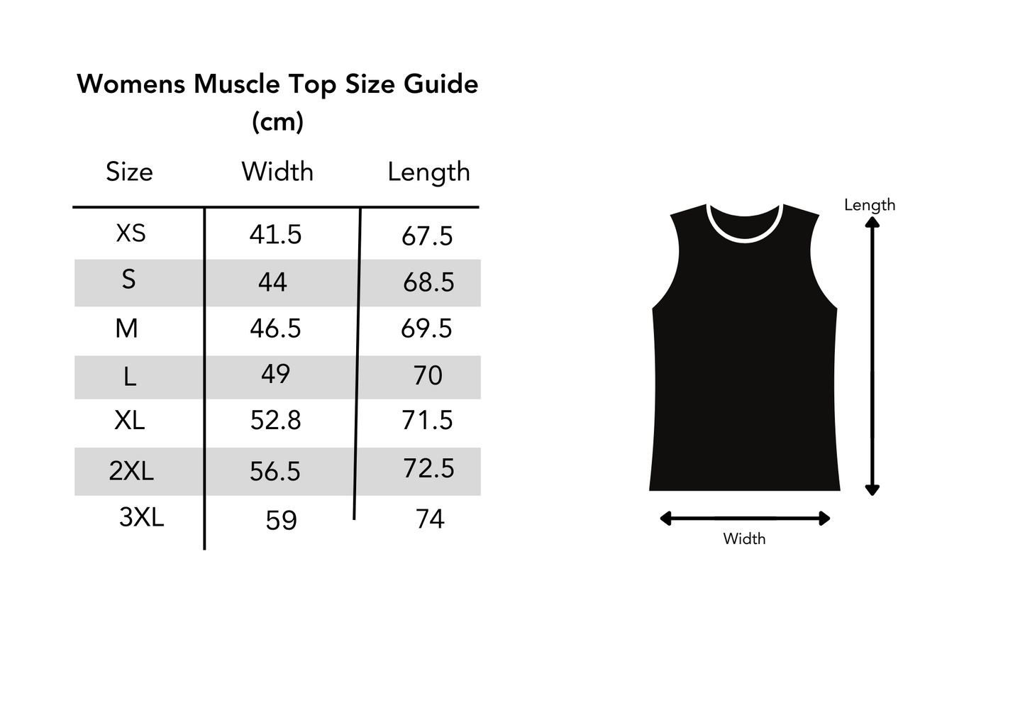 HS=PT Womens Muscle Top