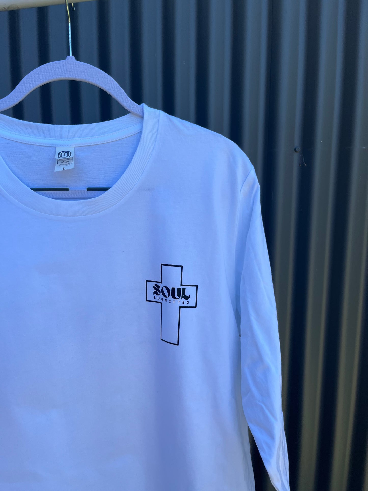 White - Soul Submitted Longsleeve Tee