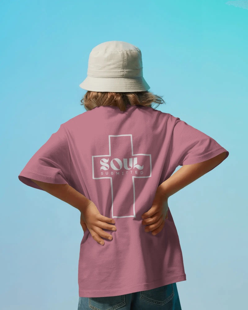 Soul Submitted Kids Tee- Plum