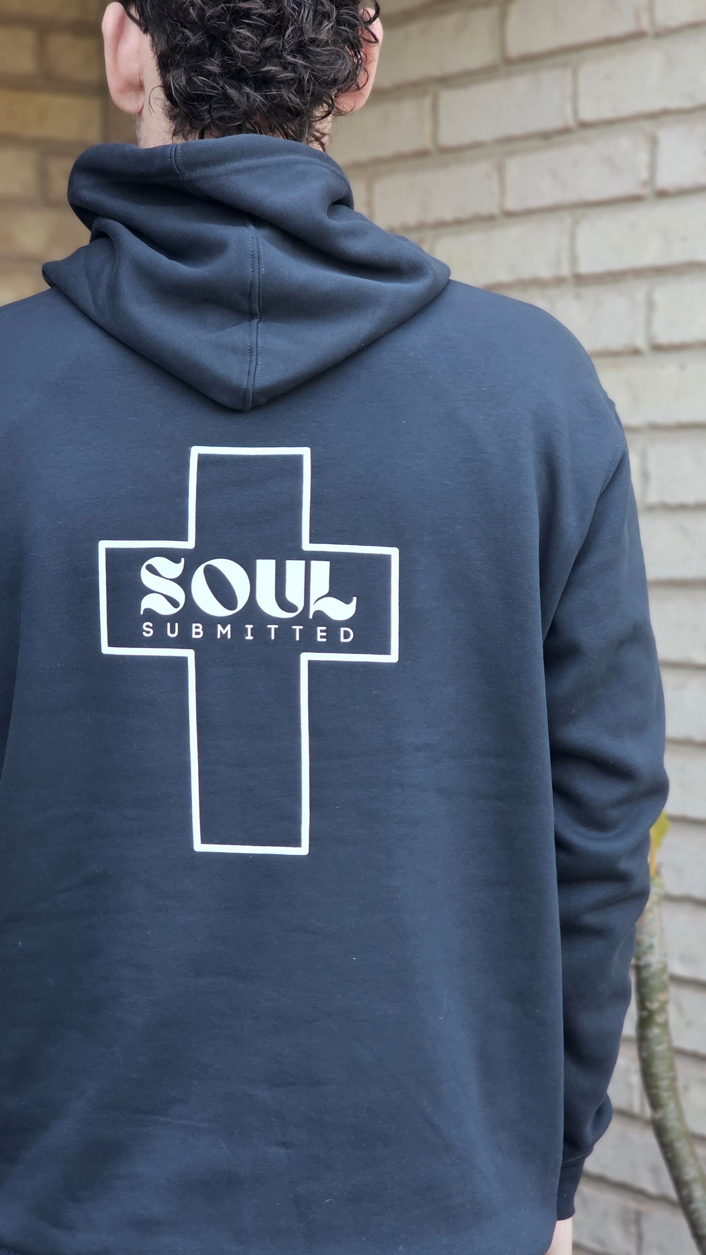 Soul Submitted Hoodie- Midnight Blue