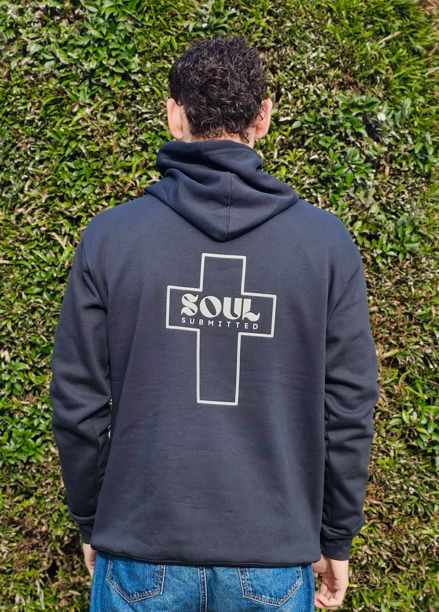 Soul Submitted Hoodie- Midnight Blue