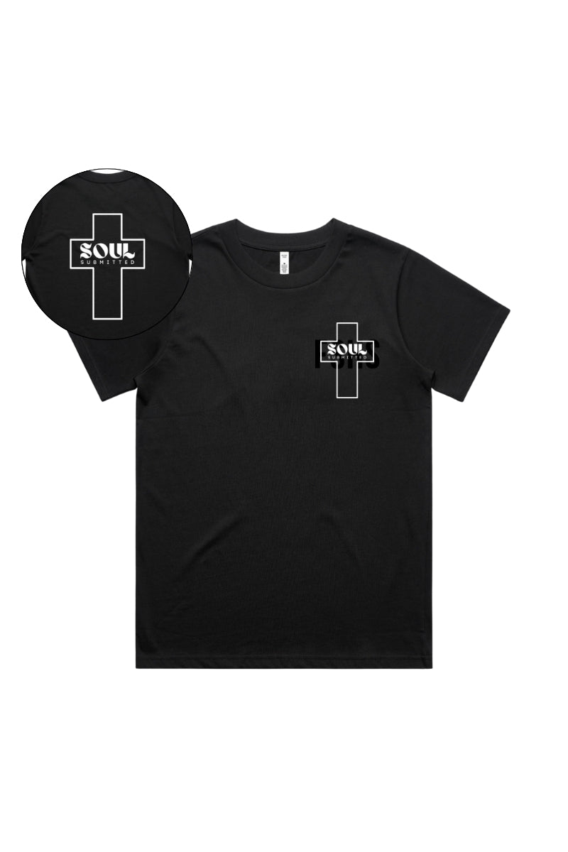 Black - Soul Submitted Longline T-shirt