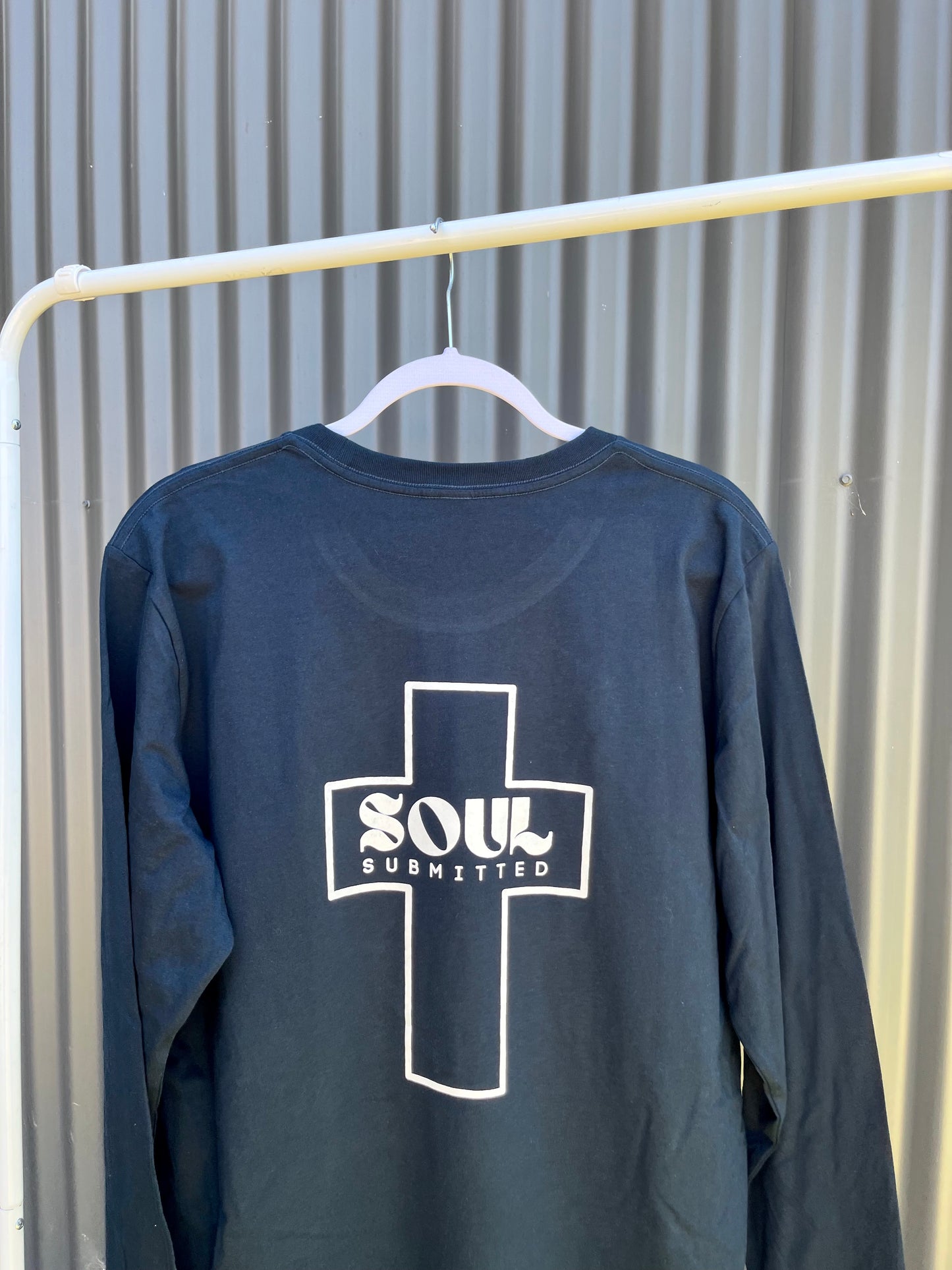 Soul Submitted Longsleeve Tee- Navy