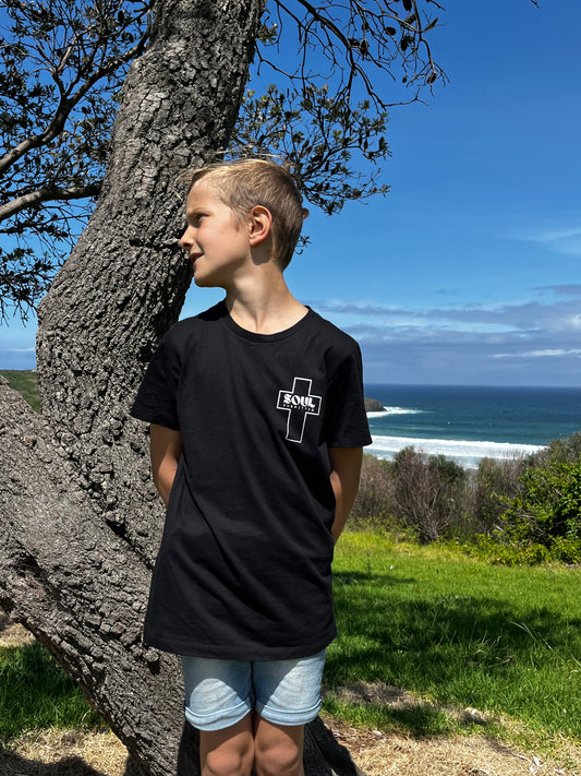 Soul Submitted Kids Tee - Black