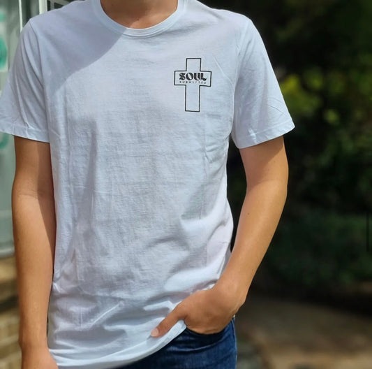 Soul Submitted Longline T-shirt- White