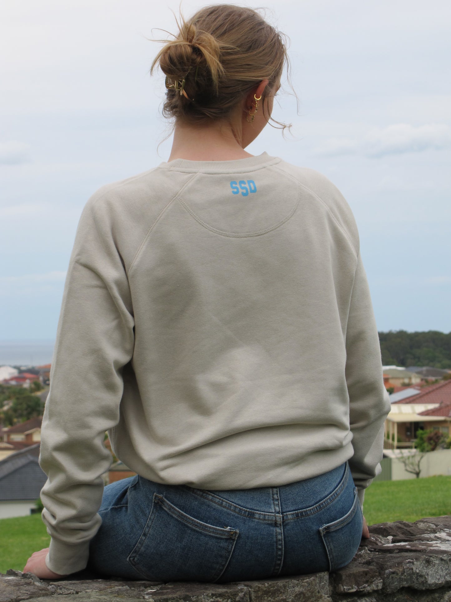 State Of Peace Sweatshirt- Sand